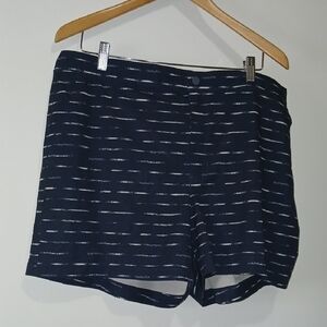VRST Men Stripe Patterned Navy Blue Size XL Shorts NWT